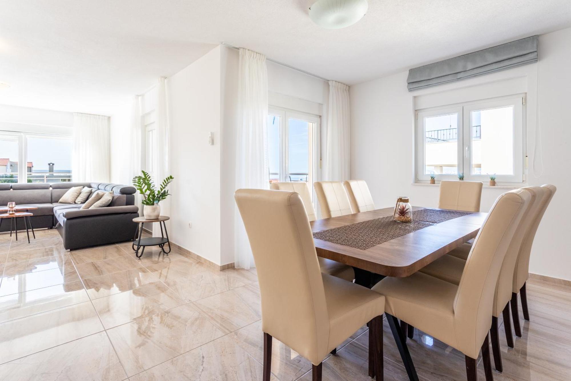 Villa Ana Perfect For Families With Kids And Groups,House With Heated Pool Podstrana Dış mekan fotoğraf